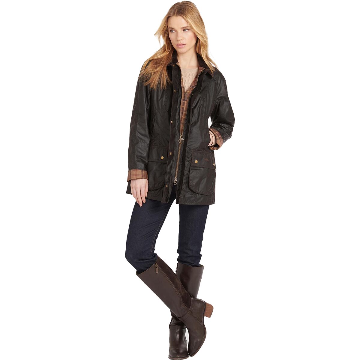 Barbour beadnell shop wax jacket rustic