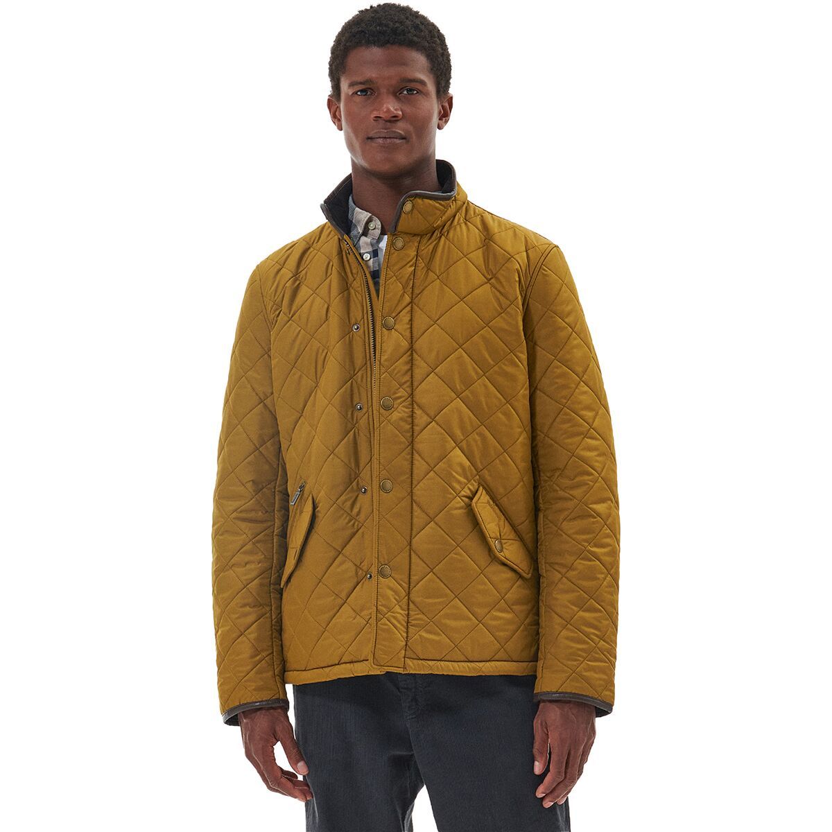 Barbour Powell Quilted Jacket - Men's Plantation, S