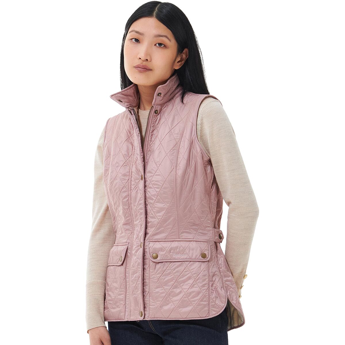 Image of Barbour Wray Gilet Vest - Women's Gardenia, US 4/UK 8