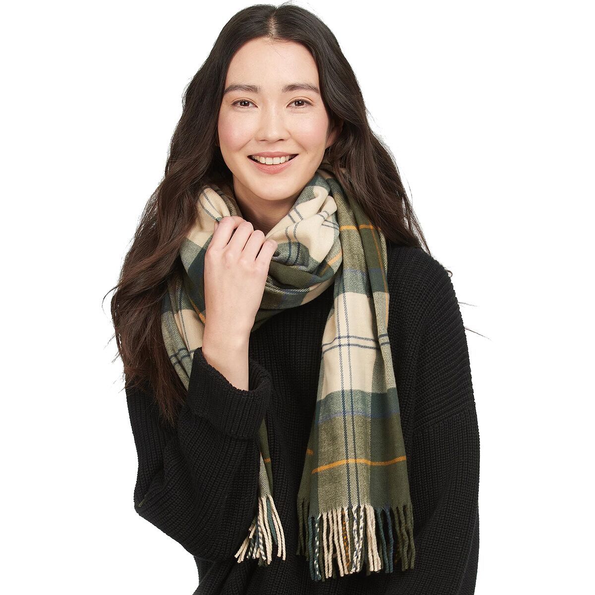 Barbour Hailes Tartan Wrap - Women's Ancient, One Size