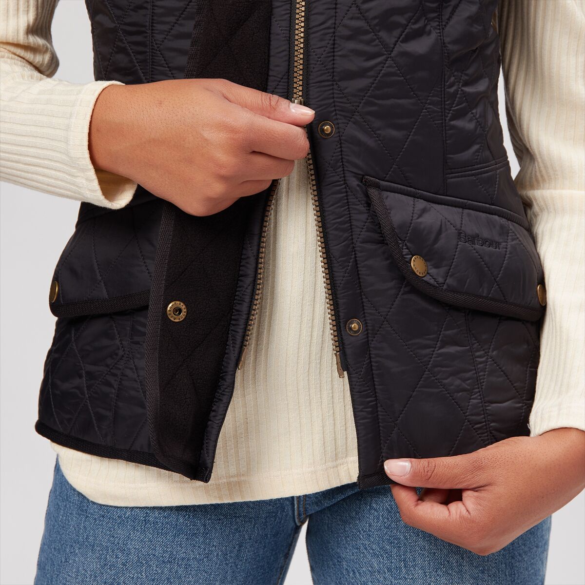Barbour cavalry gilet black hotsell