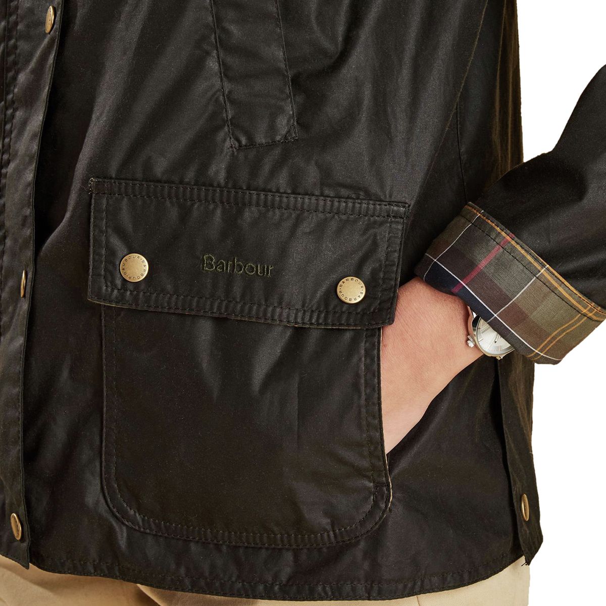 barbour lightweight acorn jacket