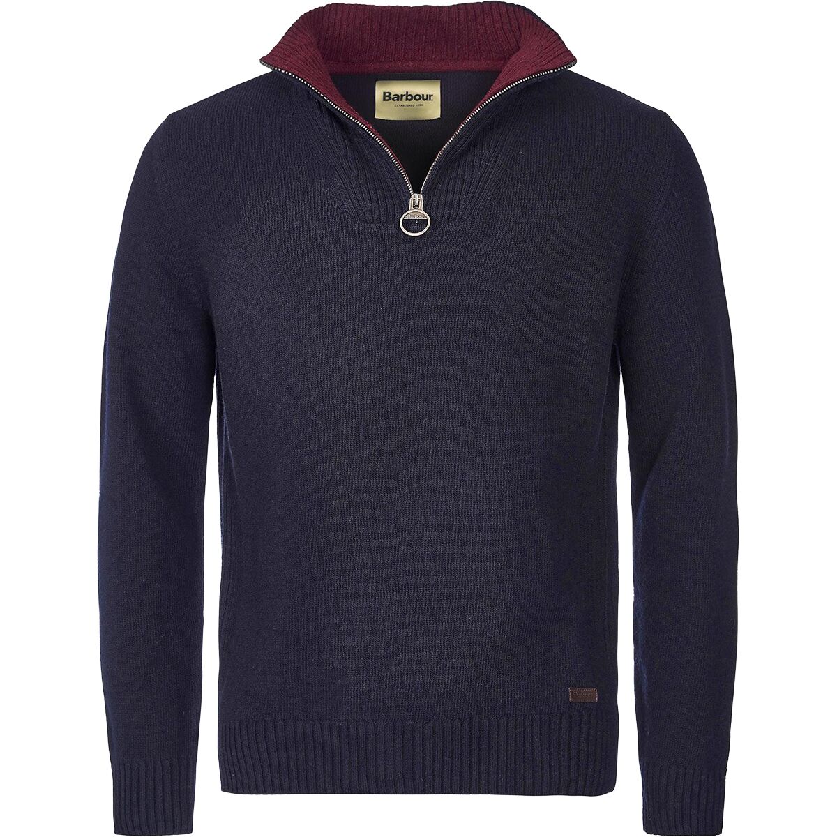 Barbour Nelson Essential Half-Zip Sweater Men's Clothing