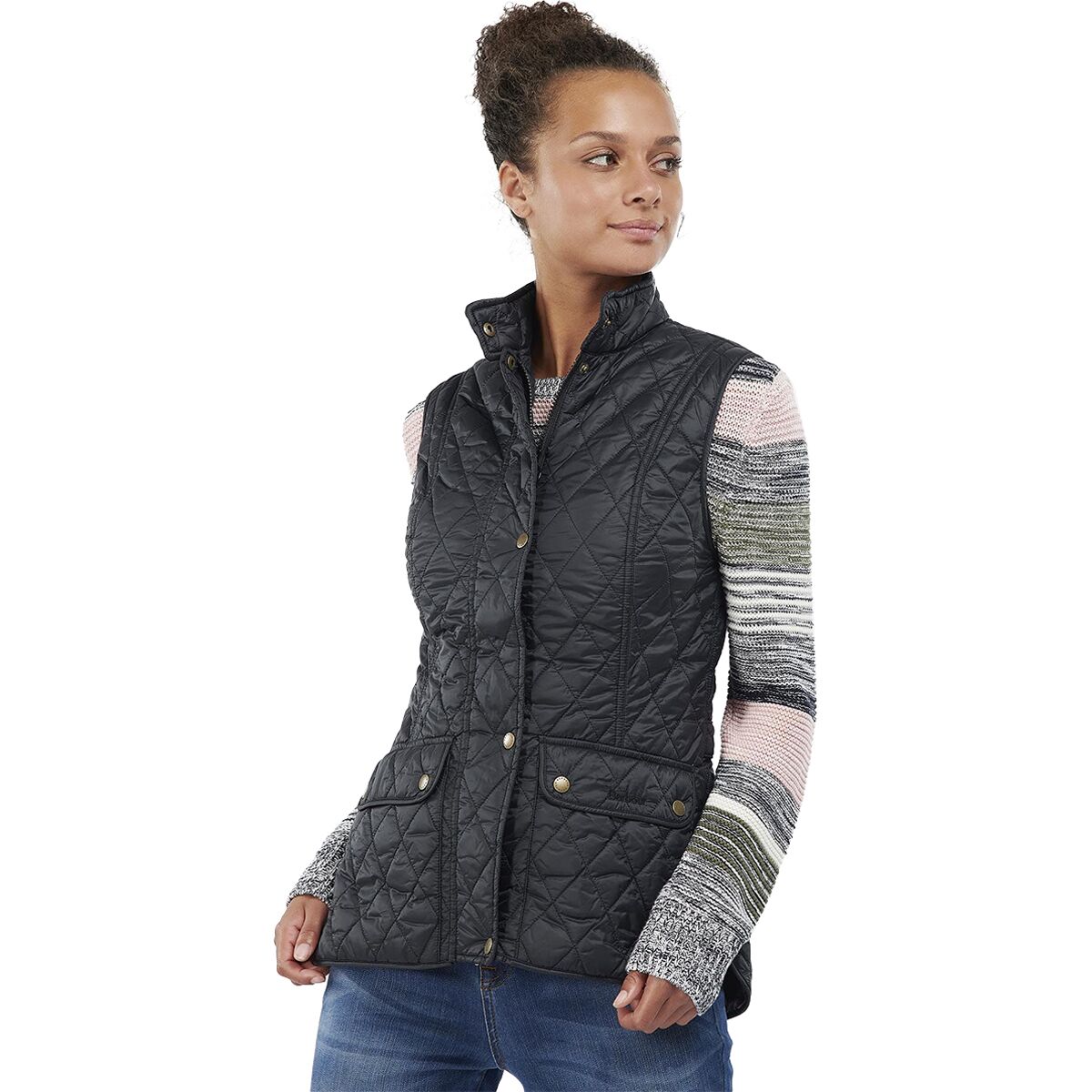 Image of Barbour Otterburn Gilet - Women's Black, US 4/UK 8