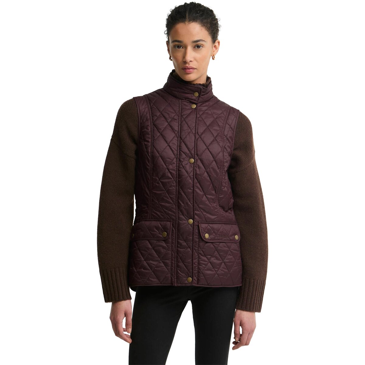 Image of Barbour Otterburn Gilet - Women's Fig, US 12/UK 16