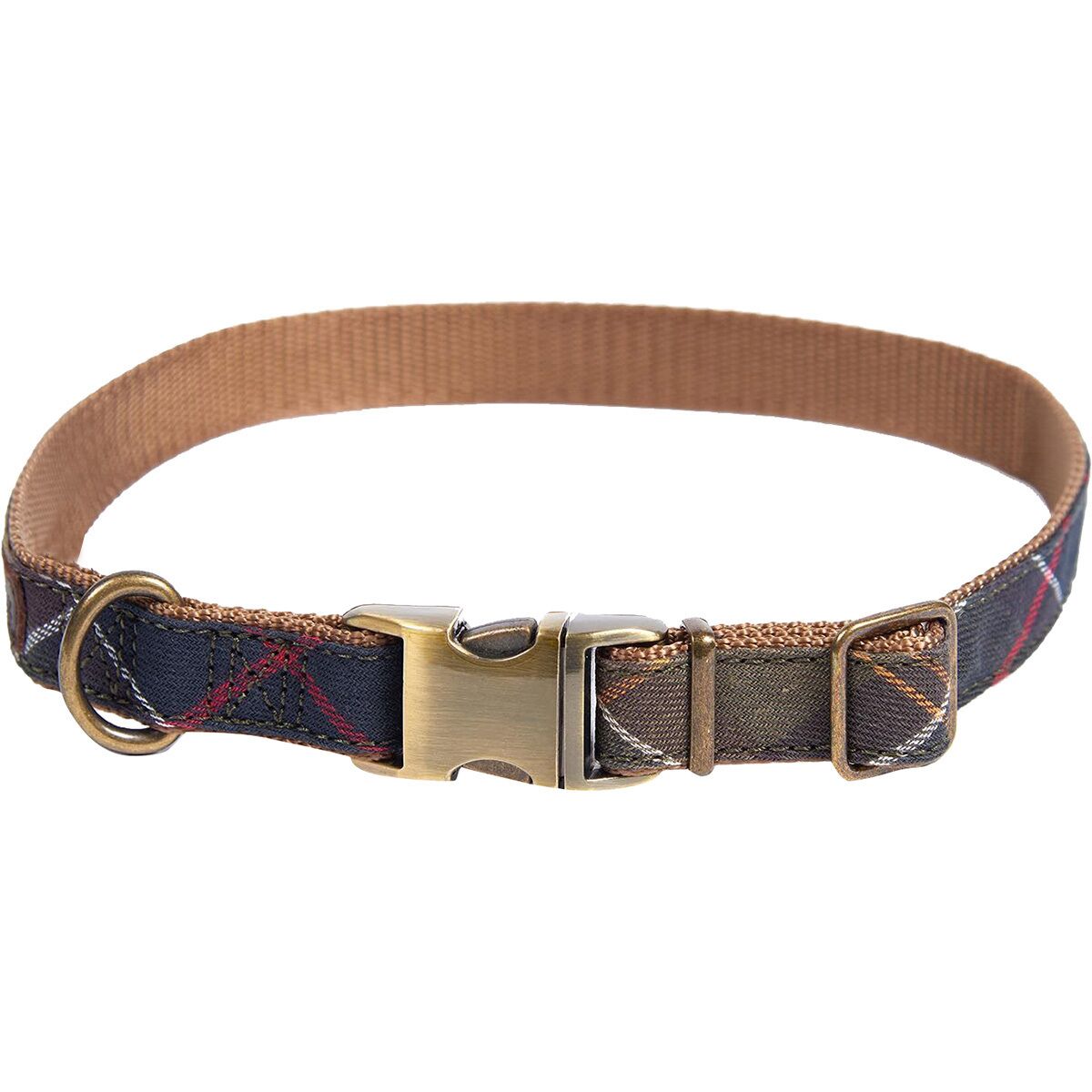 Image of Barbour Tartan/Webbing Collar Classic Tartan, L