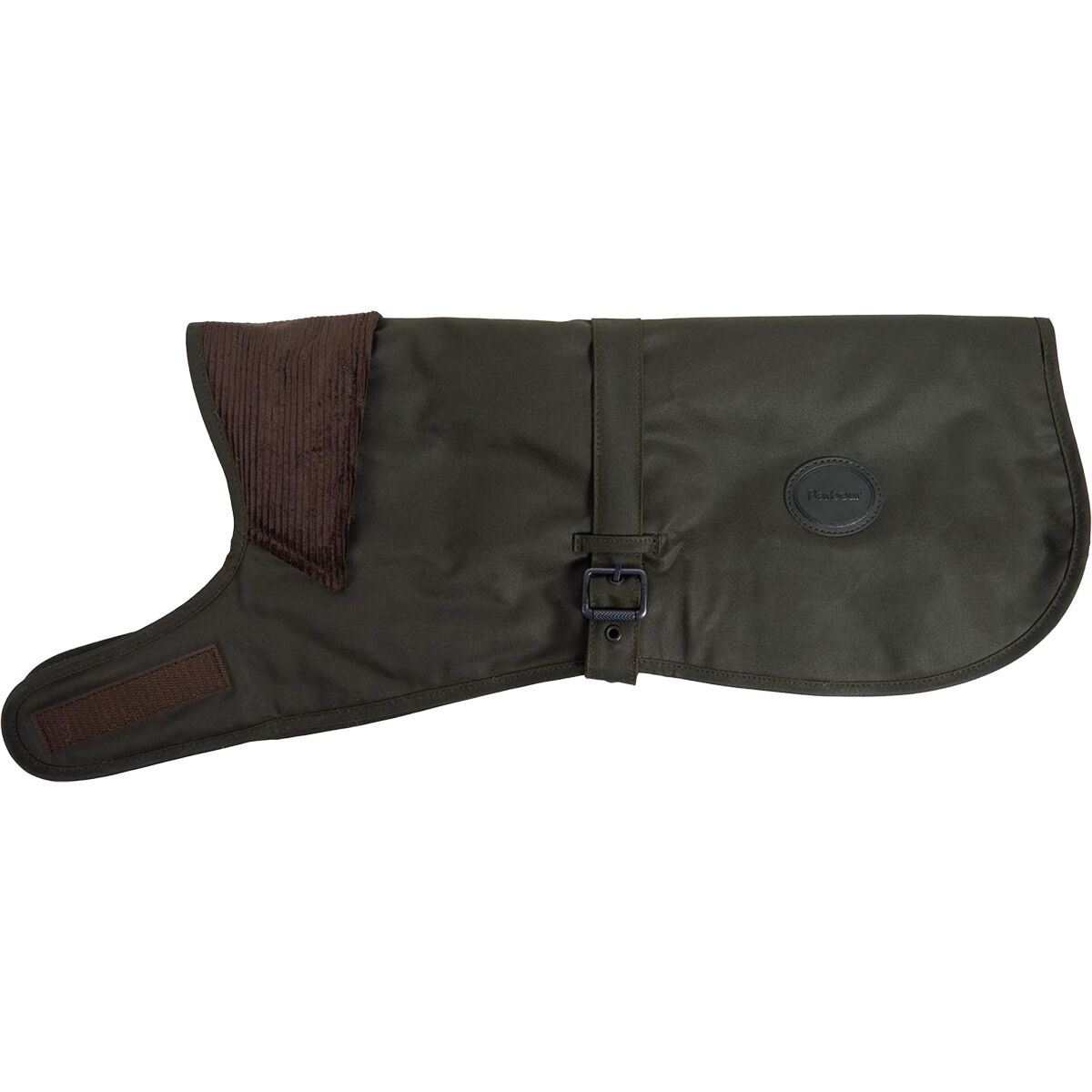 Image of Barbour Wax Dog Coat Olive, S
