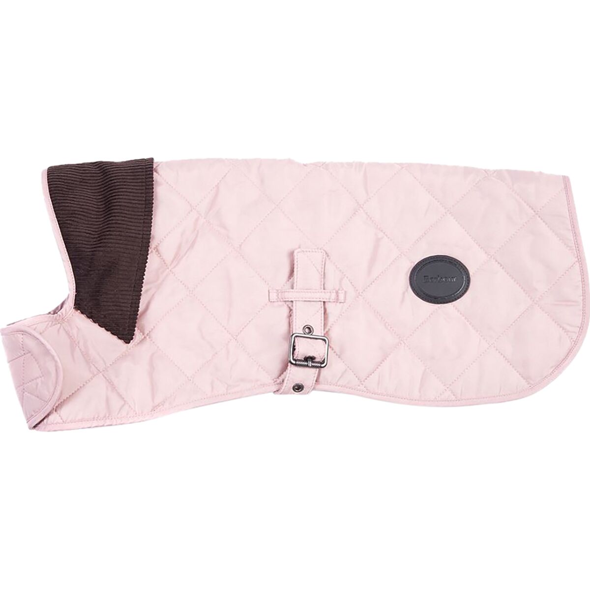 Image of Barbour Quilted Dog Coat Pink, M