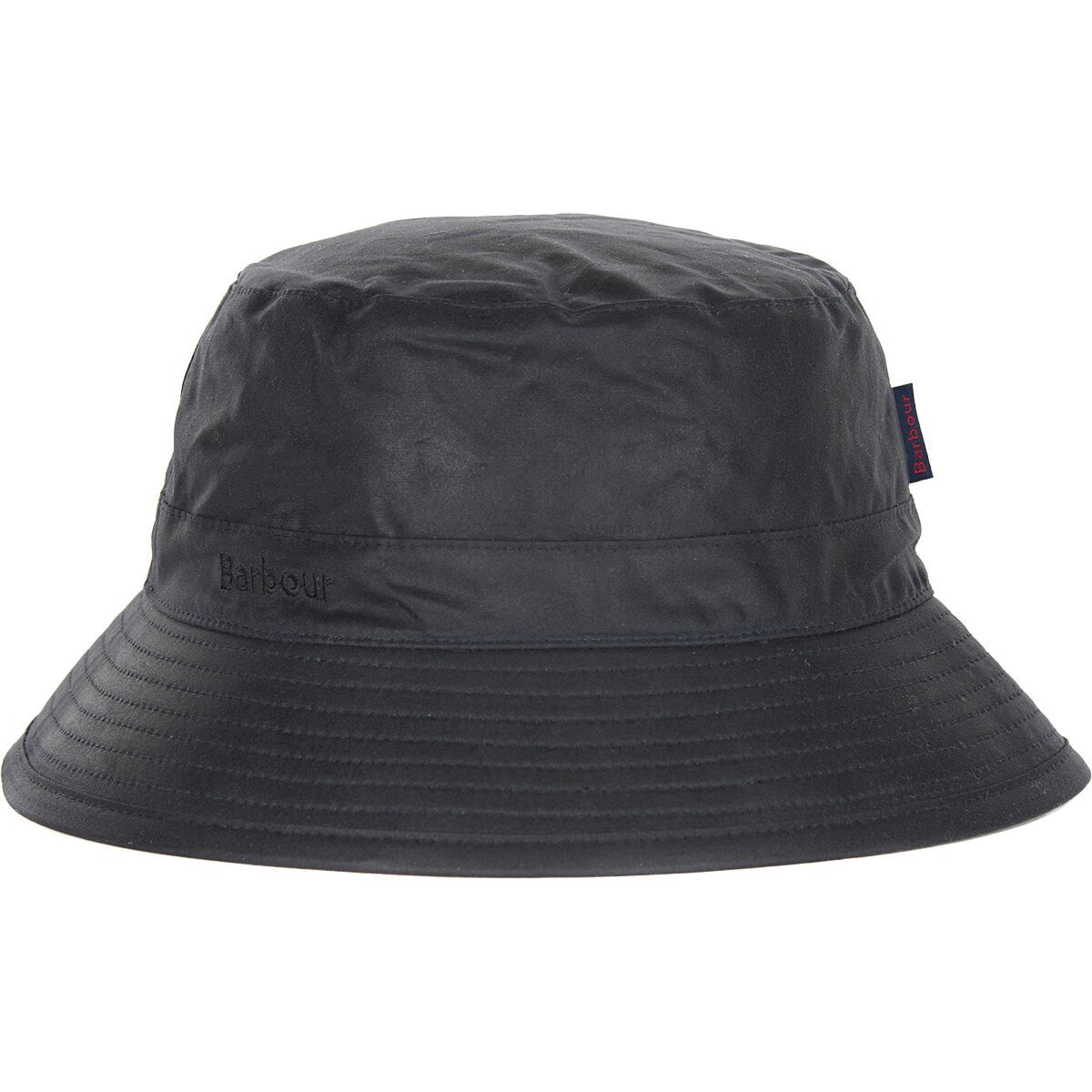 Image of Barbour Waxed Bucket Hat Navy, M