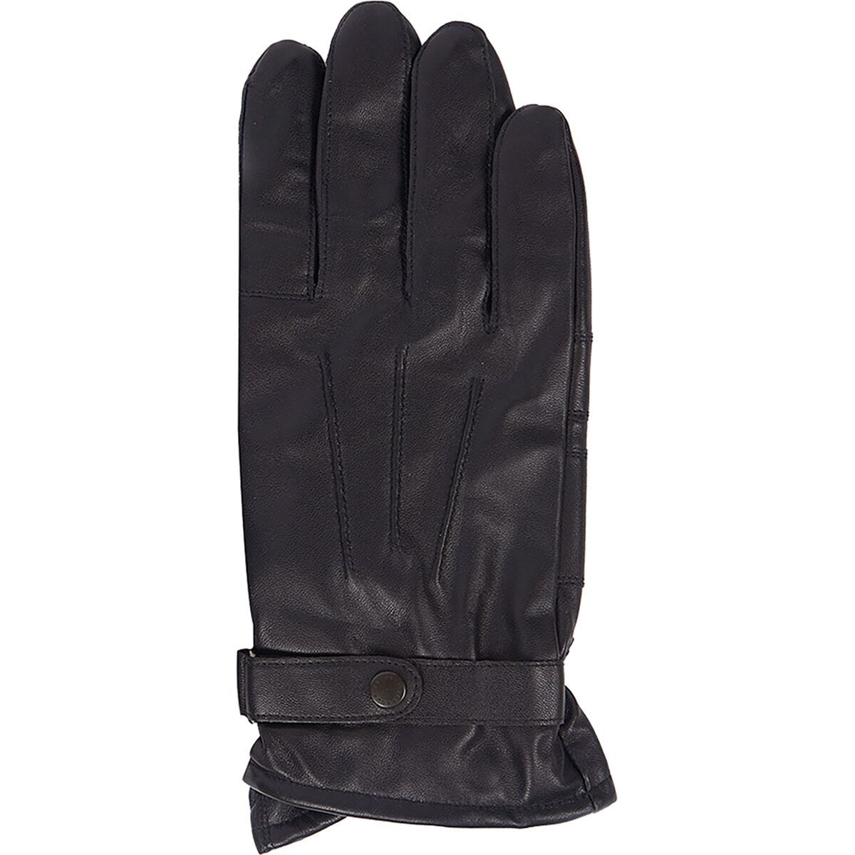 Image of Barbour Burnished Leather Thinsulate Glove Black, M