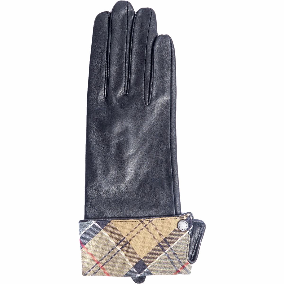 Image of Barbour Lady Jane Leather Glove - Women's Black With Dress, M