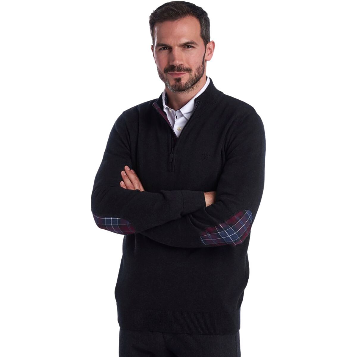 barbour avoch half zip sweater