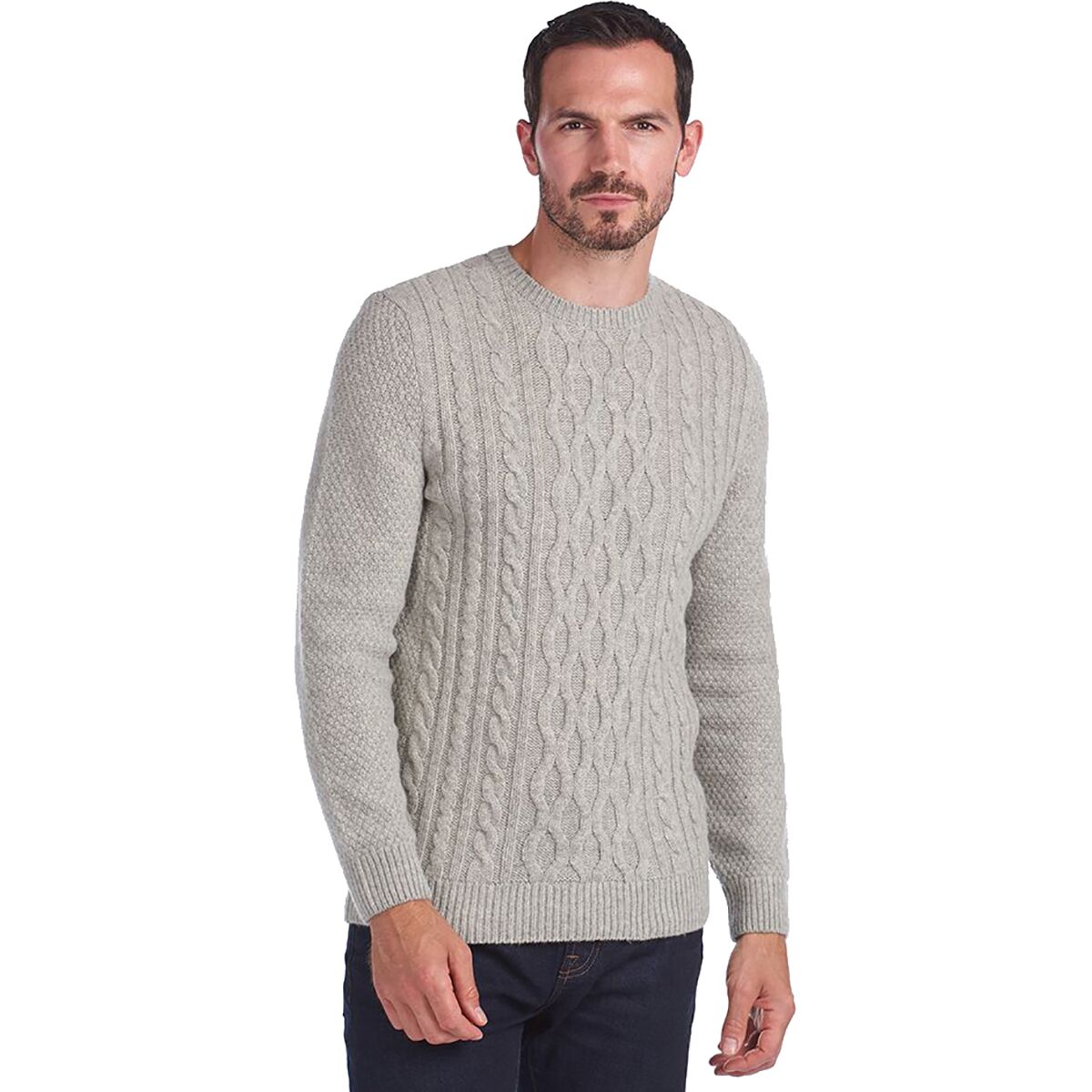 Barbour Chunky Cable Crew Sweater - Men 