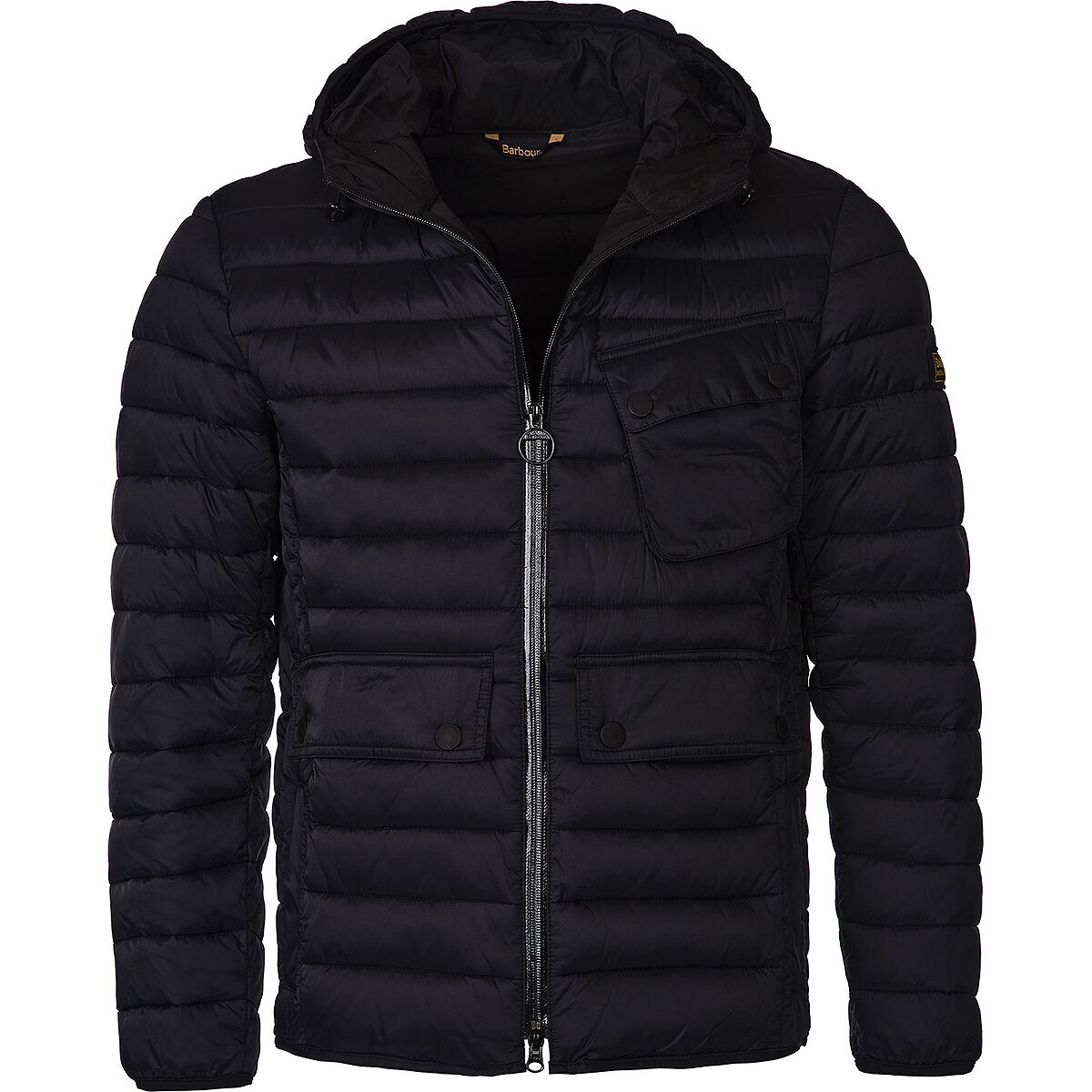 Barbour ouston hooded 2025 quilt jacket