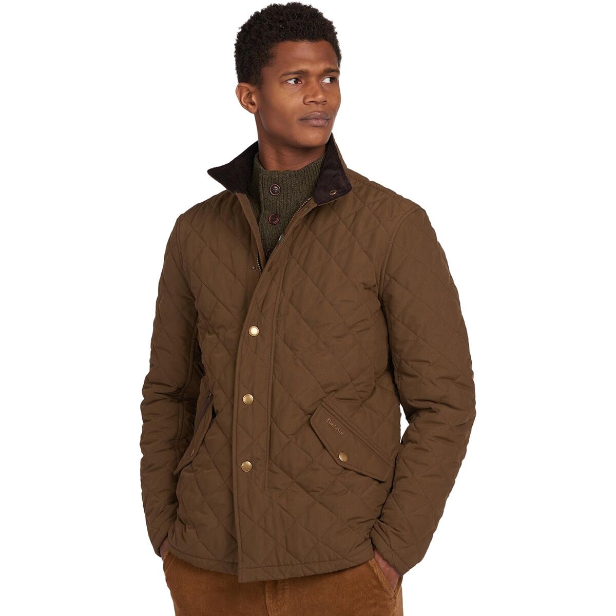 Barbour Powell Quilted Jacket (Olive)
