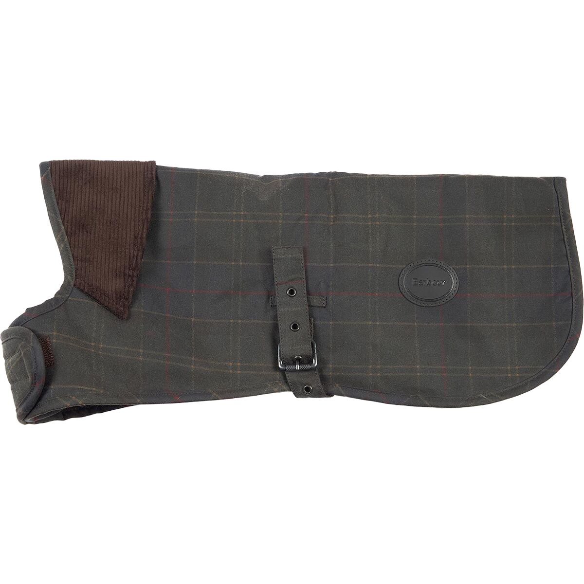 Image of Barbour Tartan Wax Dog Coat Classic Tartan, XS