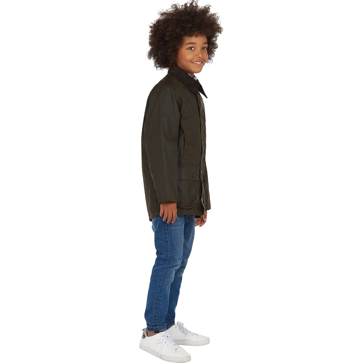 ジャケット・アウター Barbour CLASSIC BEAUFORT kids XL Olive Boys Beaufort Wax | Barbour
