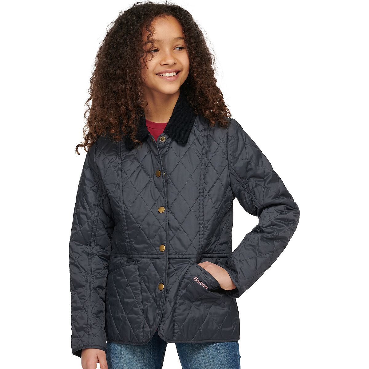 Printed Summer Liddesdale Quilted Jacket Girls' by Barbour