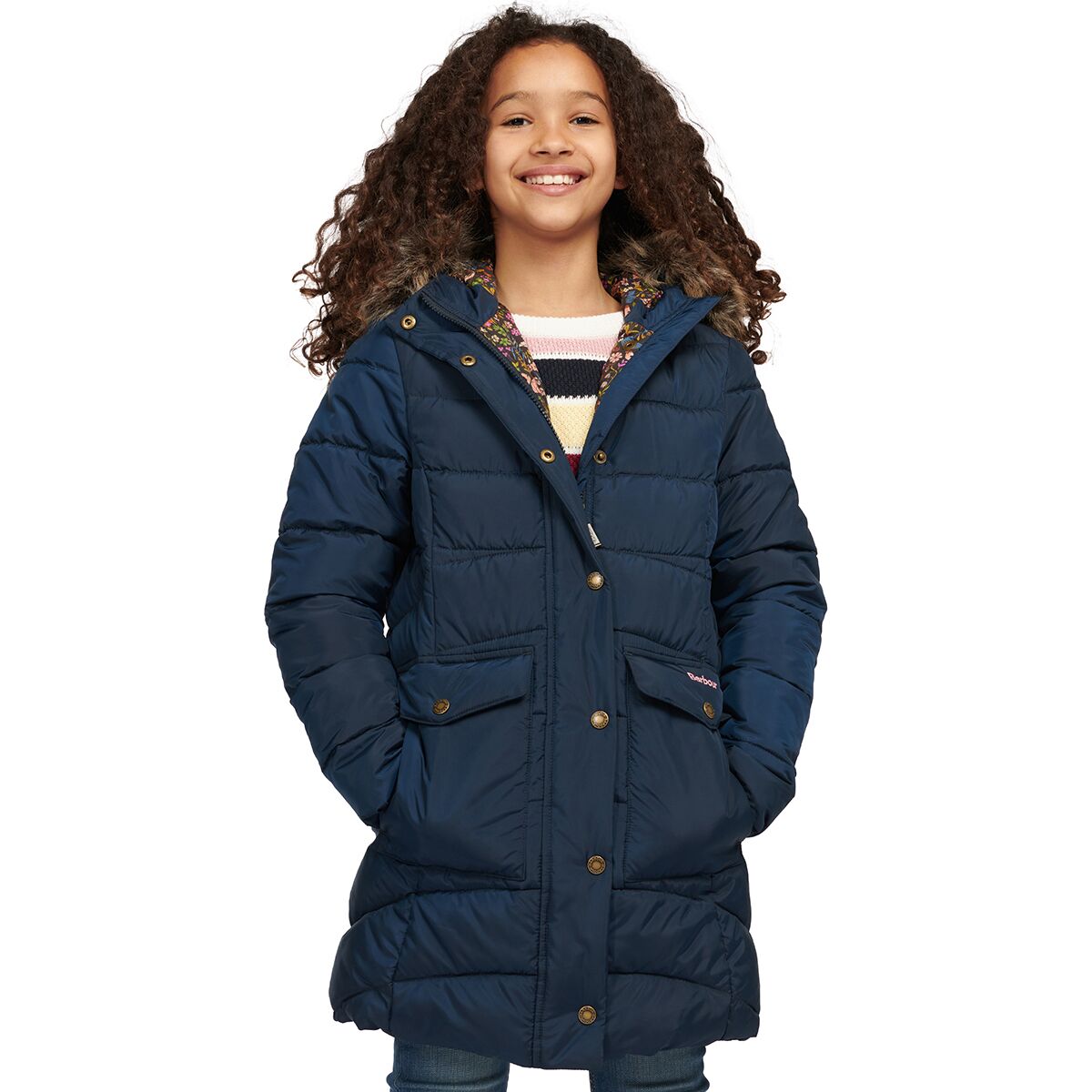 Beresford Quilted Jacket - Girls' by Barbour | US-Parks.com