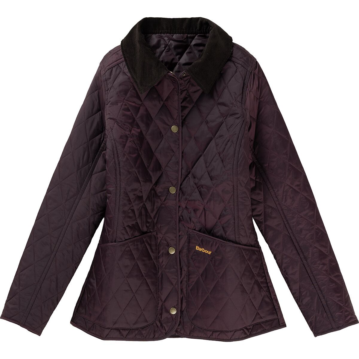 Image of Barbour Annandale Quilt Jacket - Women's Black Cherry, US 4/UK 8