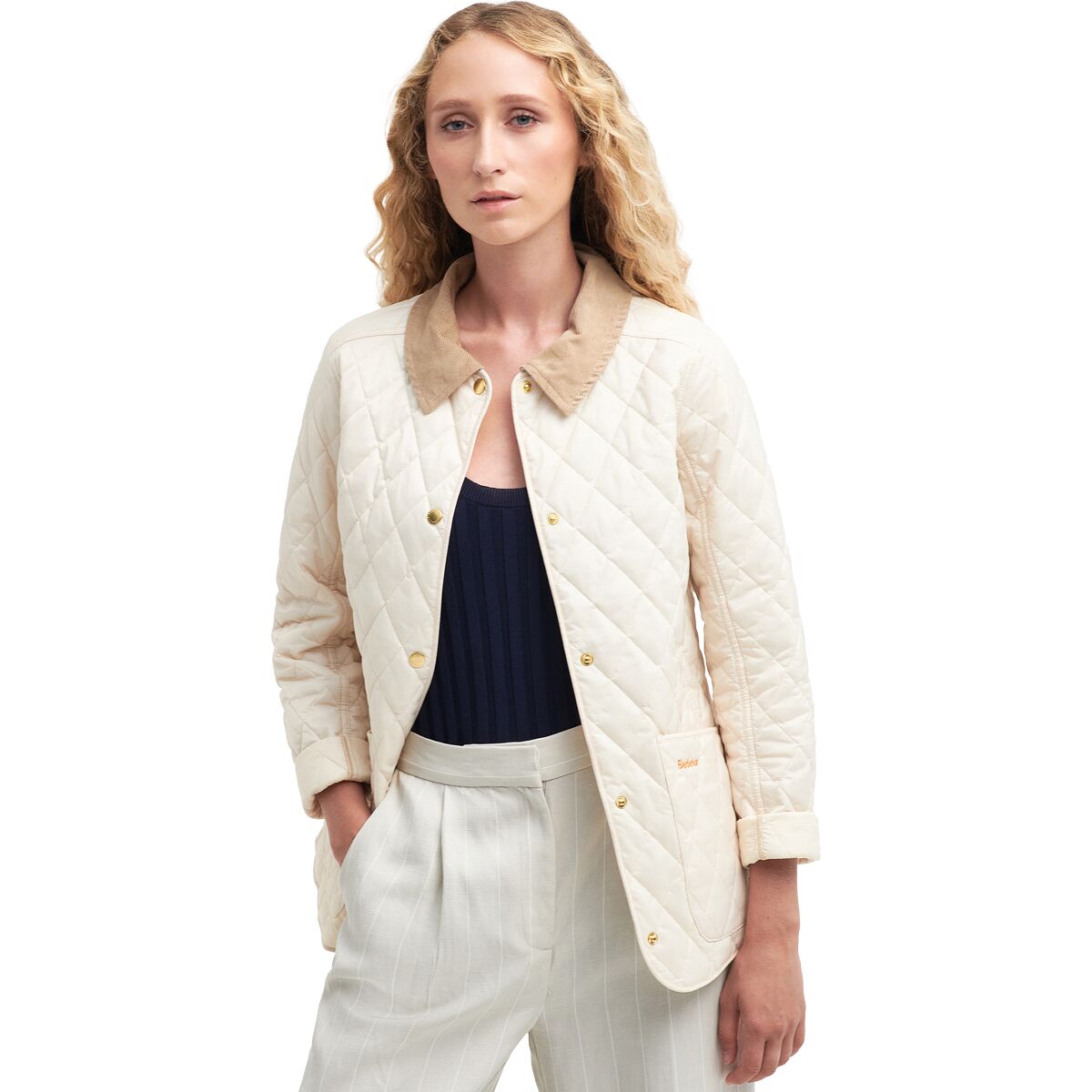 Image of Barbour Annandale Quilt Jacket - Women's Calico, US 8/UK 12