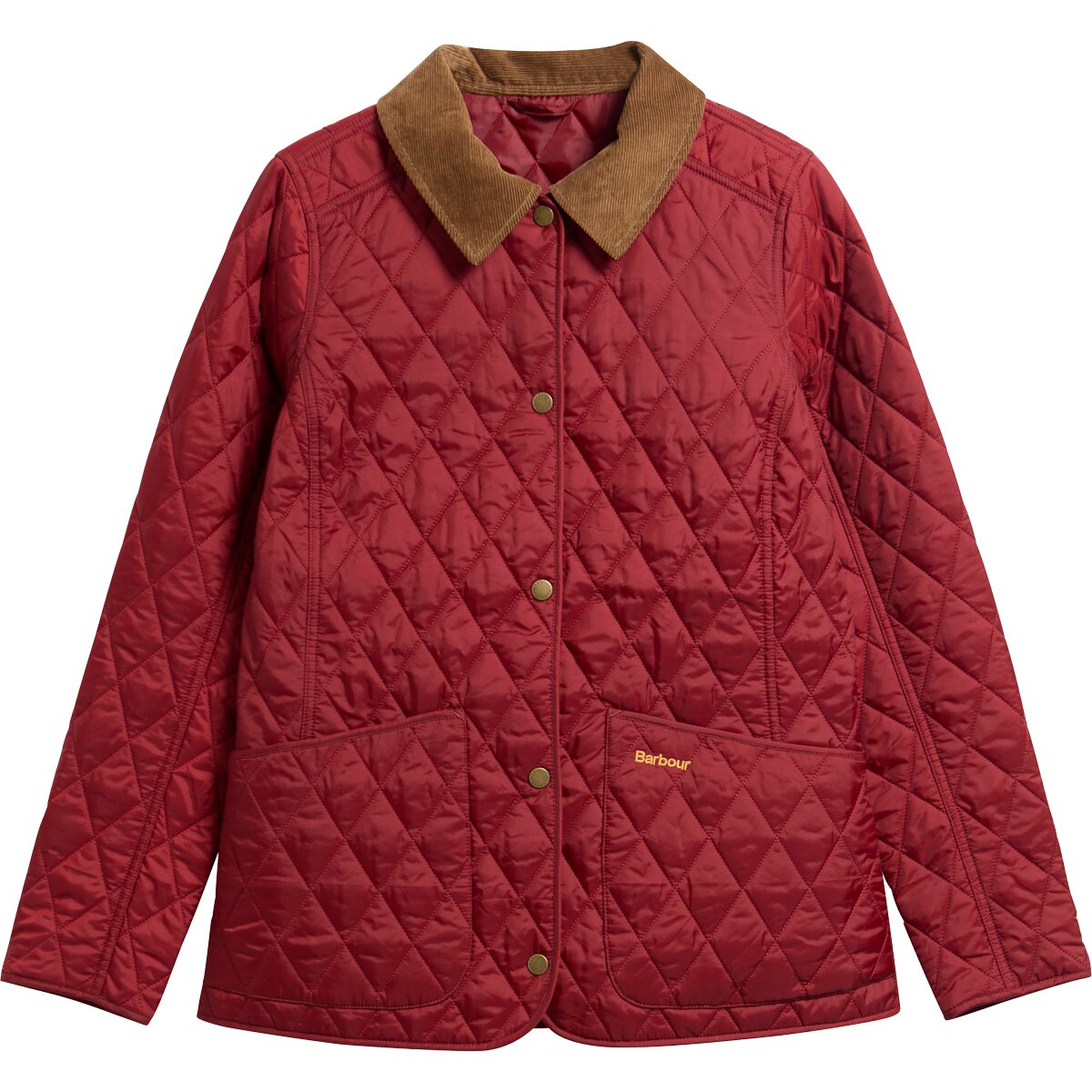 Image of Barbour Annandale Quilt Jacket - Women's Cranberry Red, US 6/UK 10