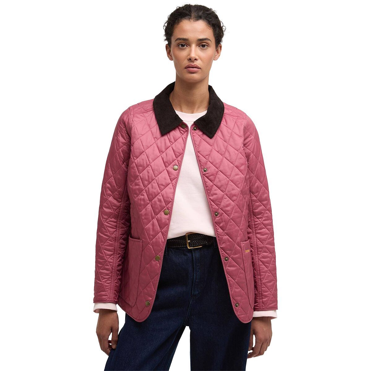 Image of Barbour Annandale Quilt Jacket - Women's Wildberry, US 8/UK 12