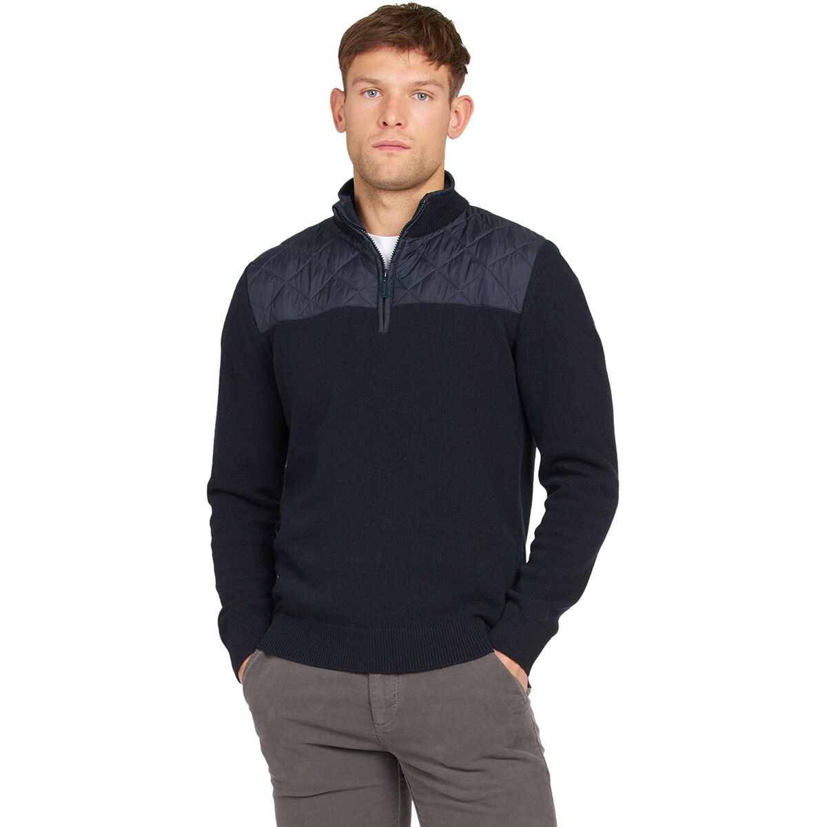 Barbour essential store half zip