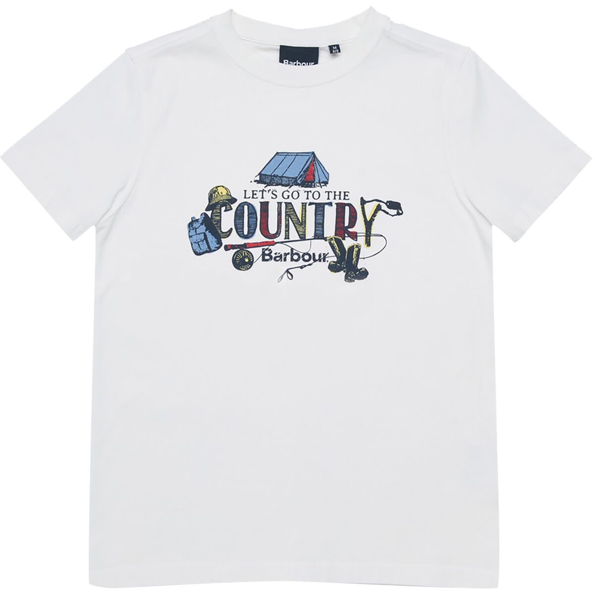 Barbour Maxwell Short-Sleeve T-Shirt - Boys' White, XXL