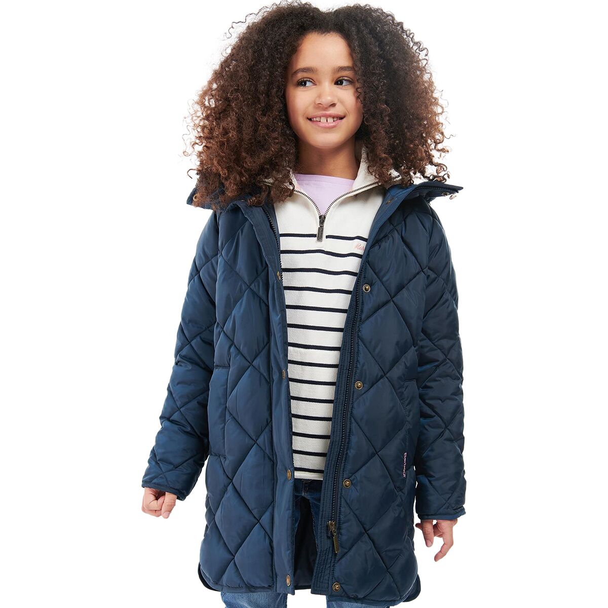 Barbour Sandyford Quilted Jacket - Girls' product image