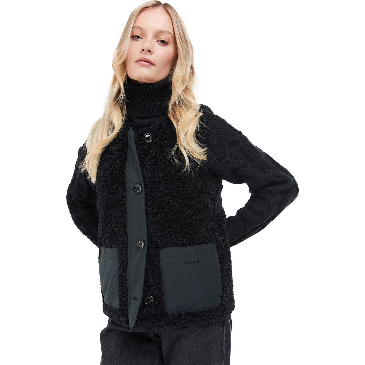 Barbour Kintra Liner Vest - Women's Black/Ancient, US 12/UK 16