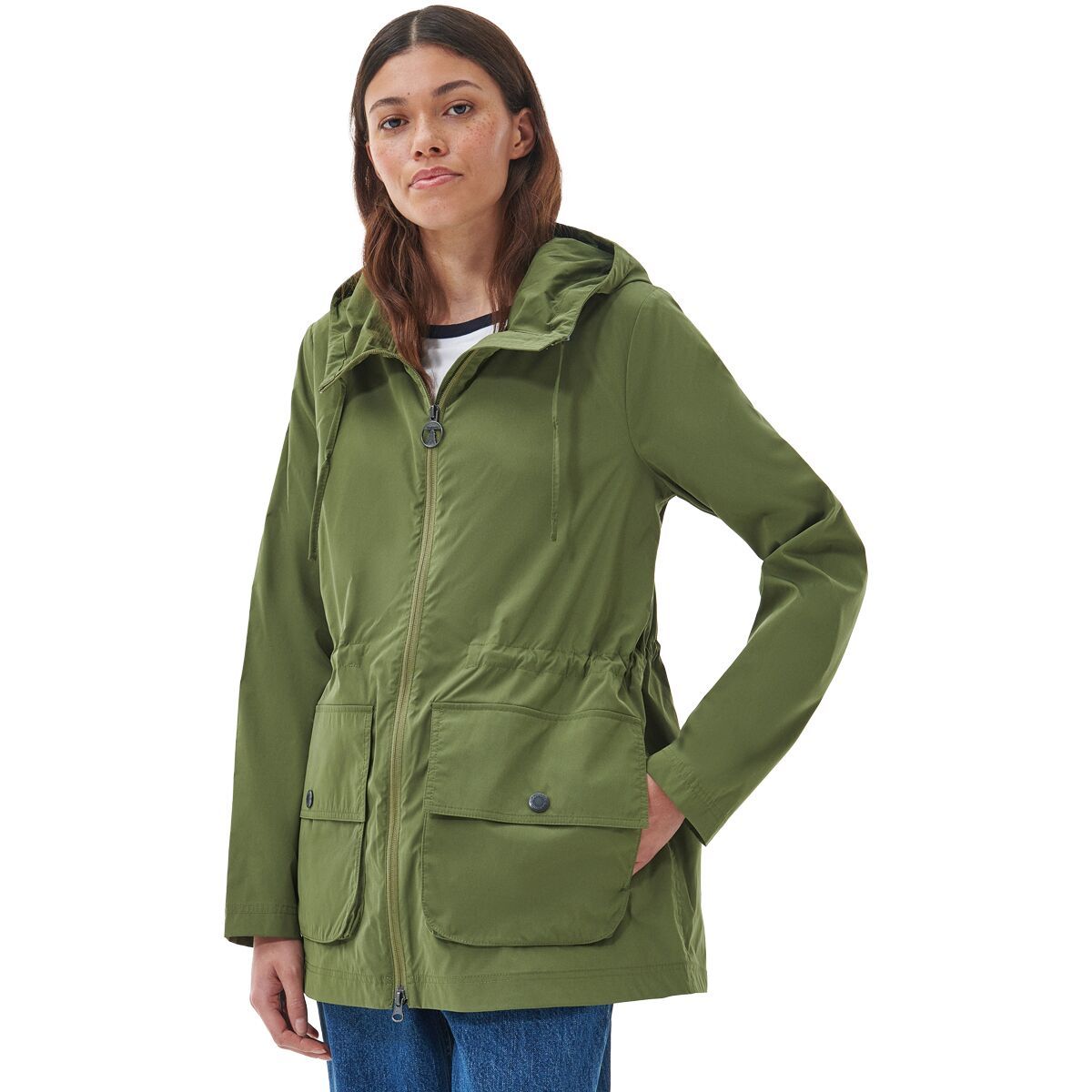 Barbour Maara Showerproof - Women's Olive Tree, US 12/UK 16