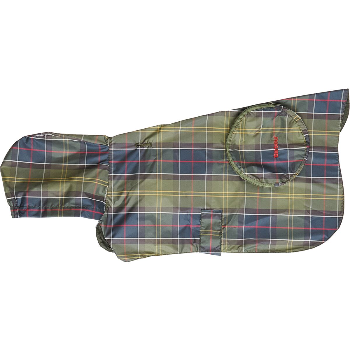 Image of Barbour Packable Tartan Dog Coat Classic Tartan, L