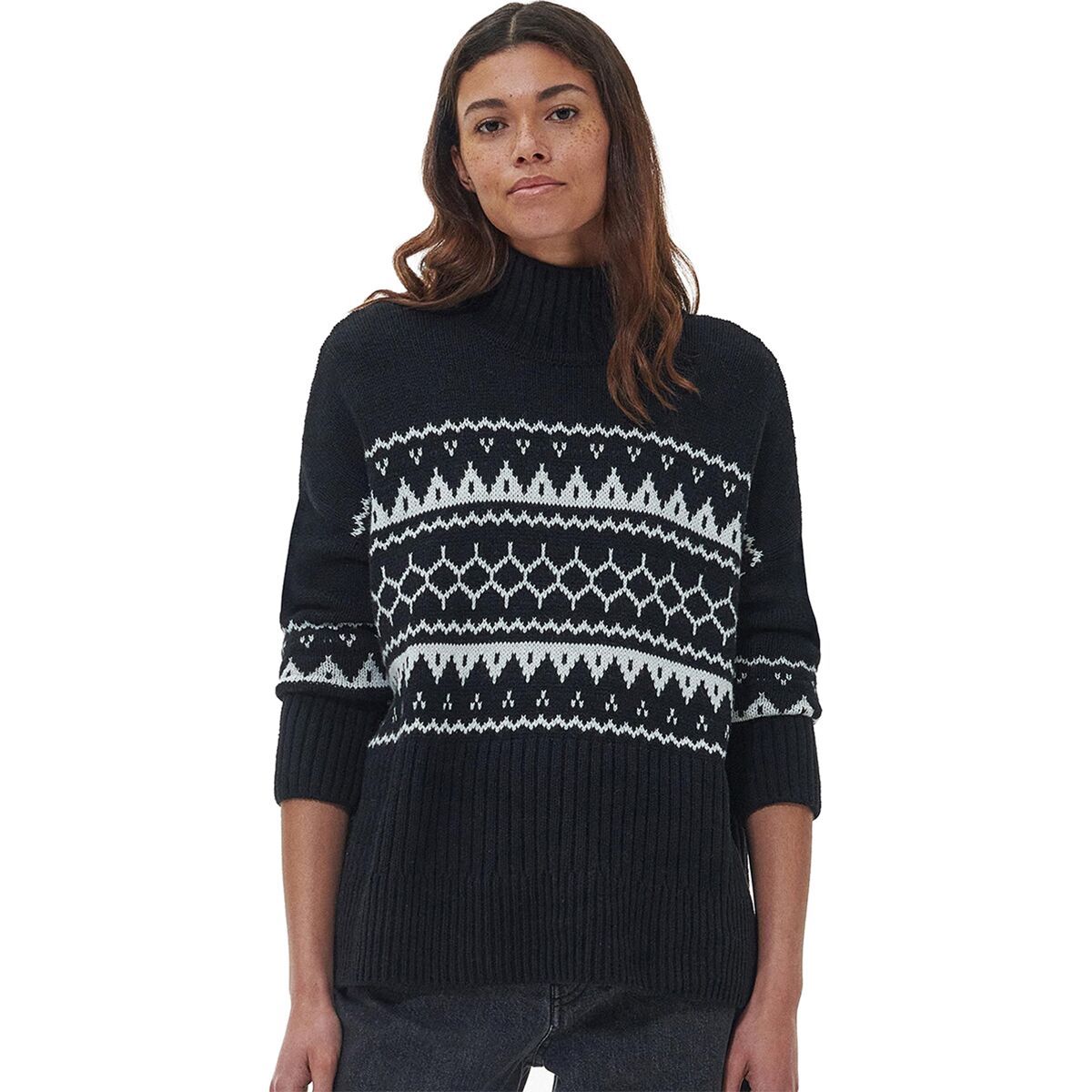 Barbour Pine Knit Top - Women's Black, L