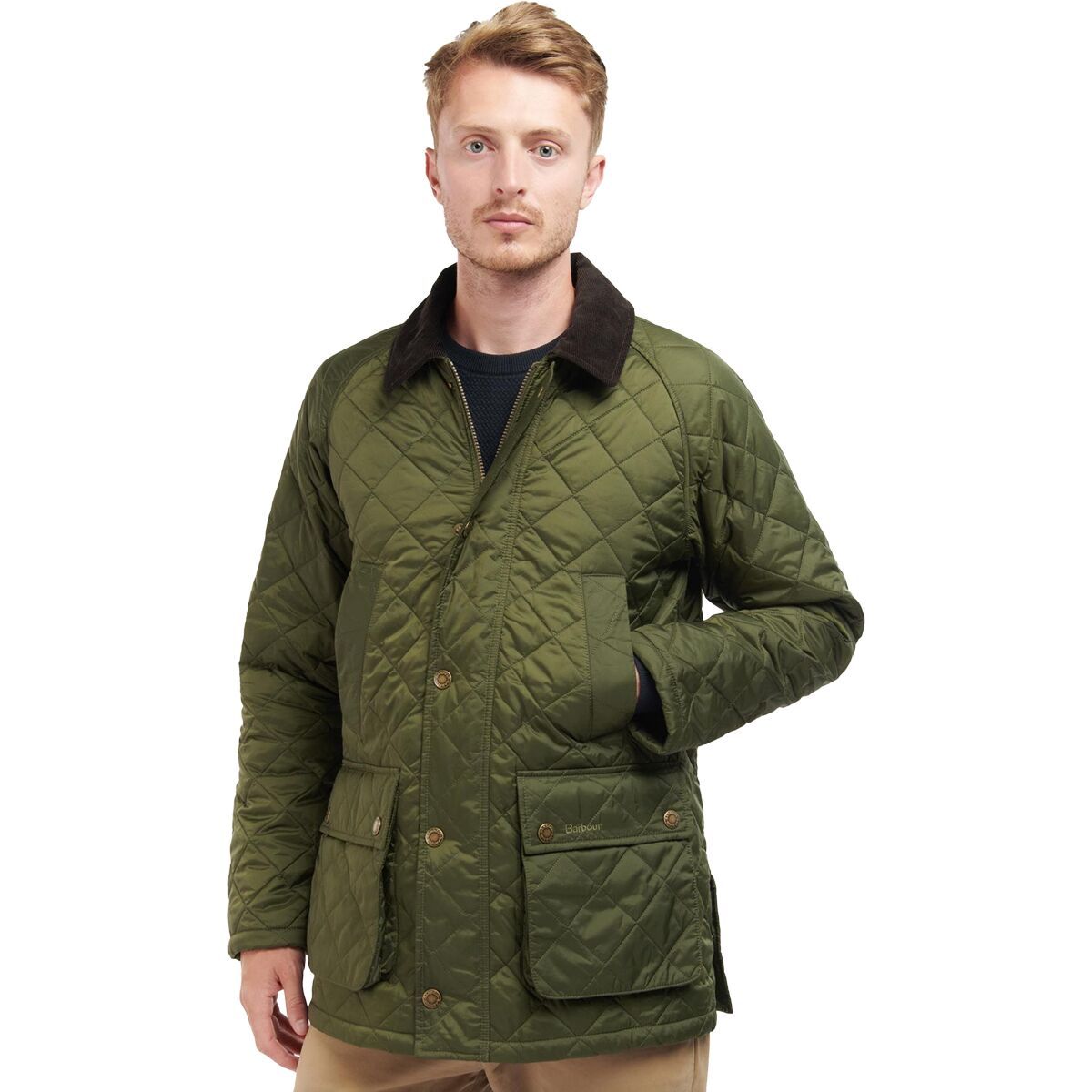 Barbour Ashby Quilt Jacket - Men's Olive, L