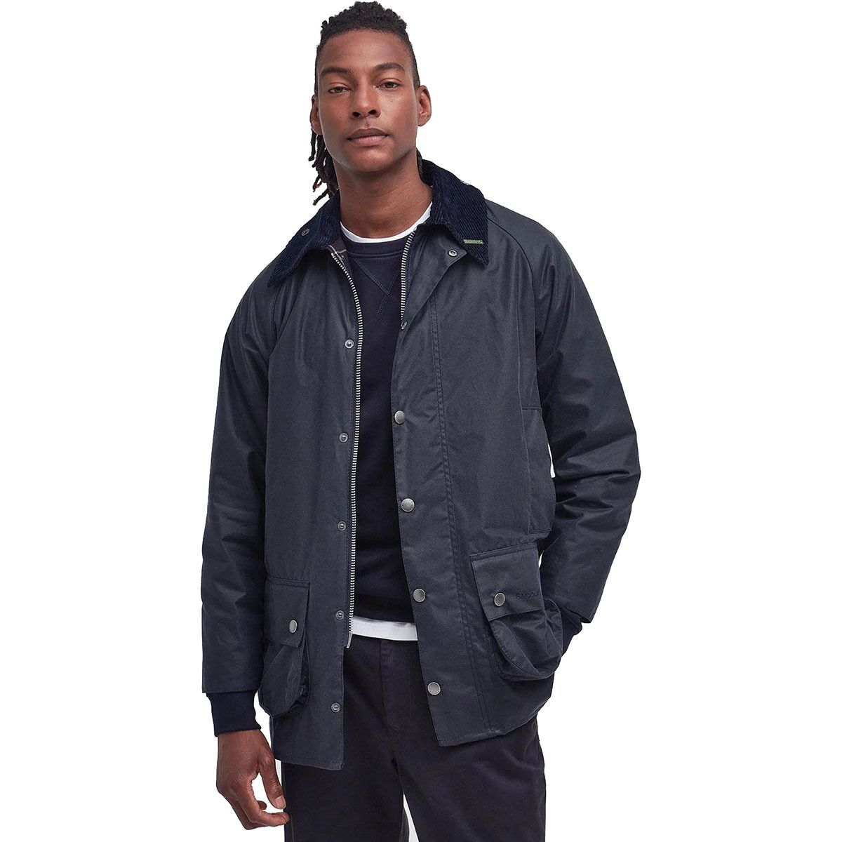 Barbour Beaufort 40 Wax Jacket - Men's Navy, 42