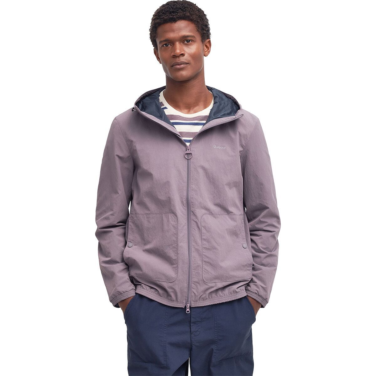 Barbour Berwick Showerproof Jacket - Men's Purple Slate, XL