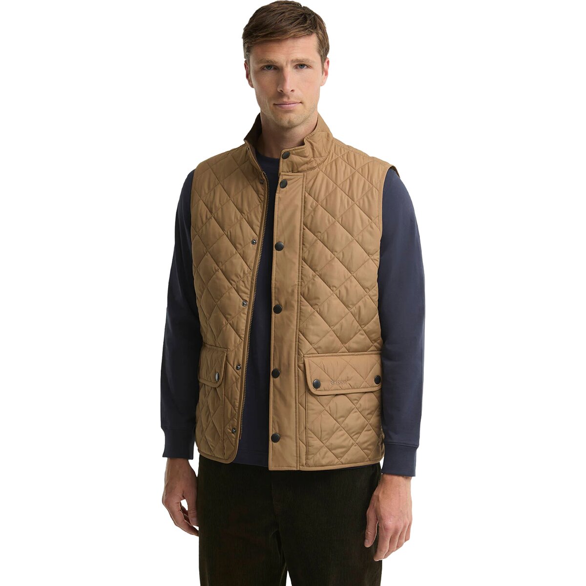 Image of Barbour New Lowerdale Gilet - Men's Sandstone, XXL