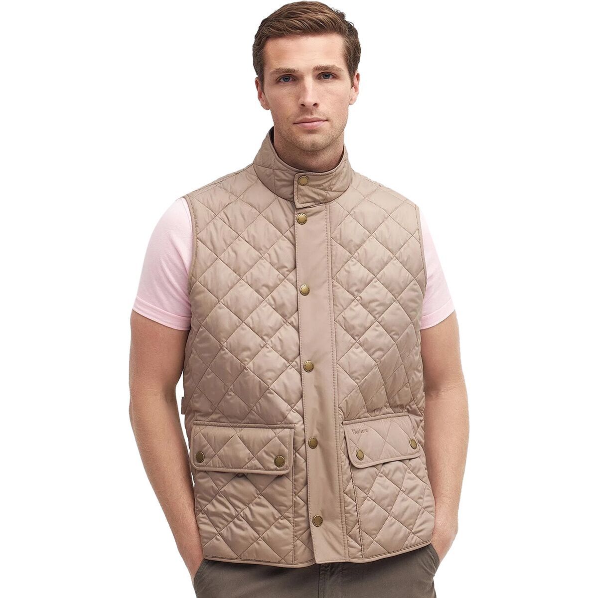 Barbour New Lowerdale Gilet - Men's Timberwolf, L