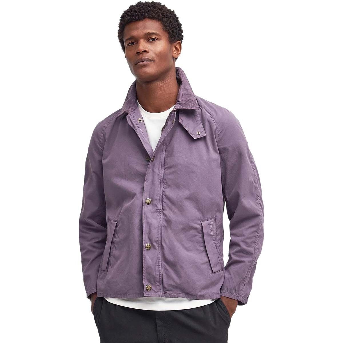 Barbour Tracker Casual Jacket - Men's Purple Slate, S