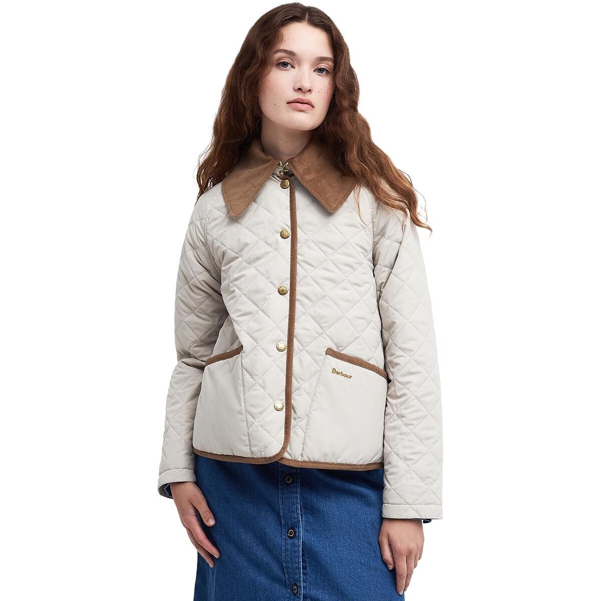 Barbour Gosford Quilt Jacket - Women's French Oak, US 4/UK 8