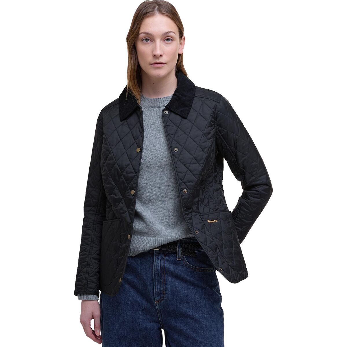 Image of Barbour Annandale Quilt Jacket - Women's Black, US 2/UK 6