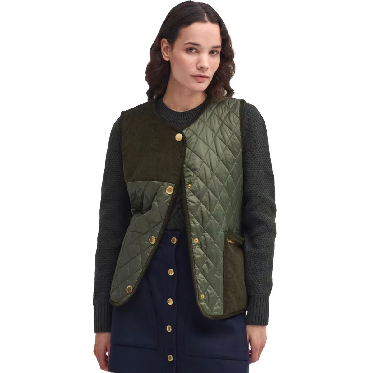 Barbour Healy Liner Vest - Women's Olive/Ancient, US 12/UK 16