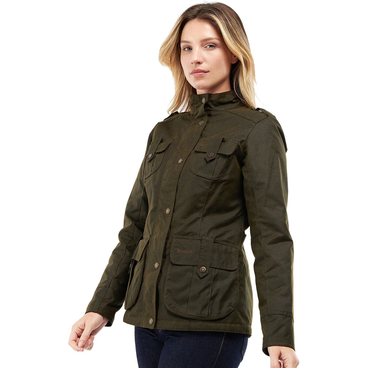 Barbour Winter Defence Wax Jacket - Women