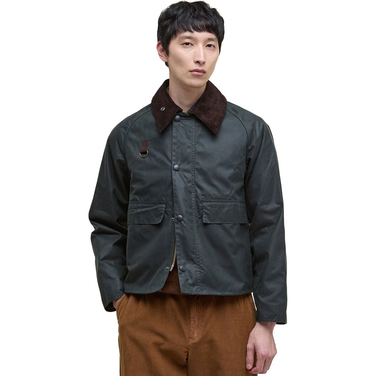 Image of Barbour Spey Wax Jacket - Men's Sage, XL