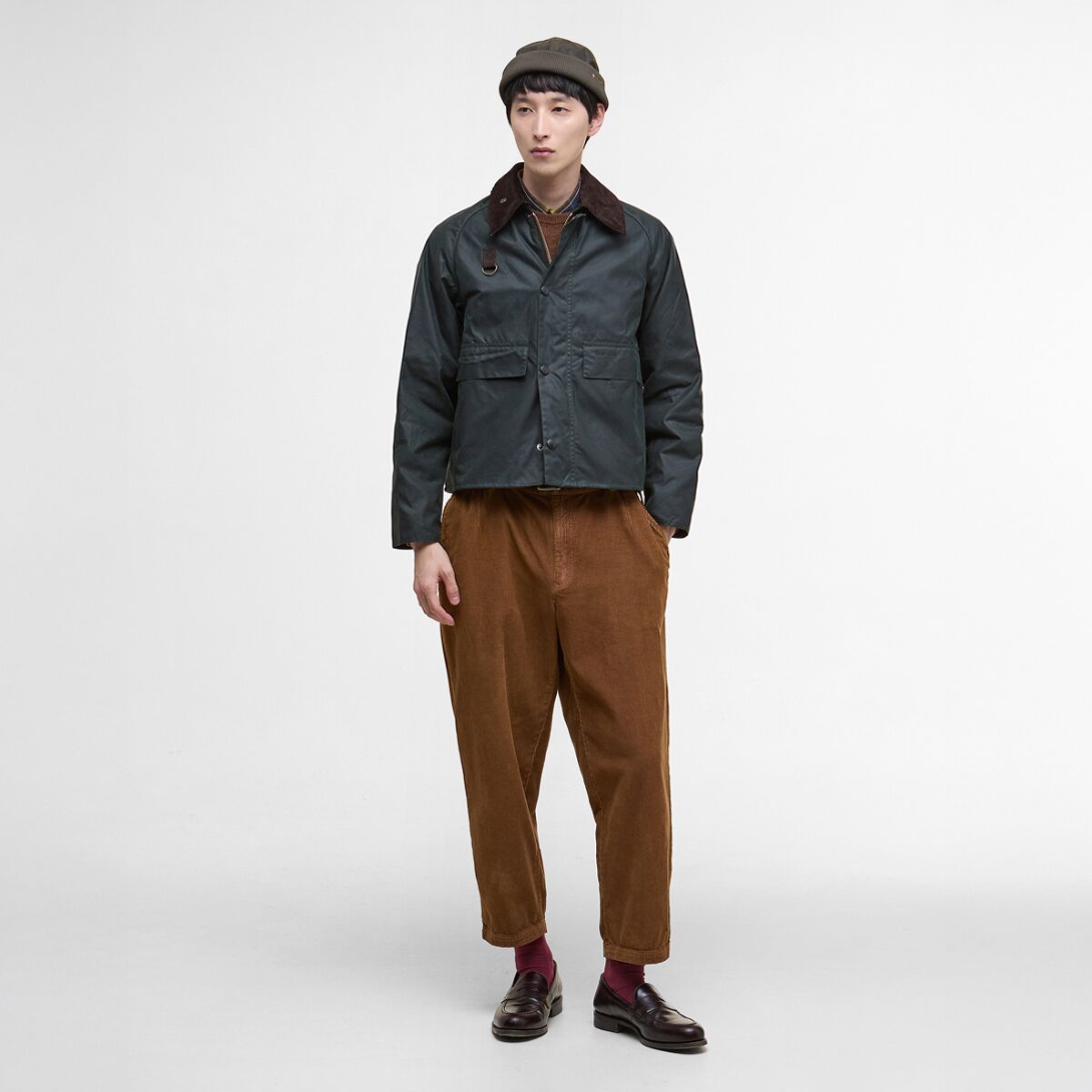 Barbour／Spey Wax Jacket Barbour Spey Wax Jacket Navy
