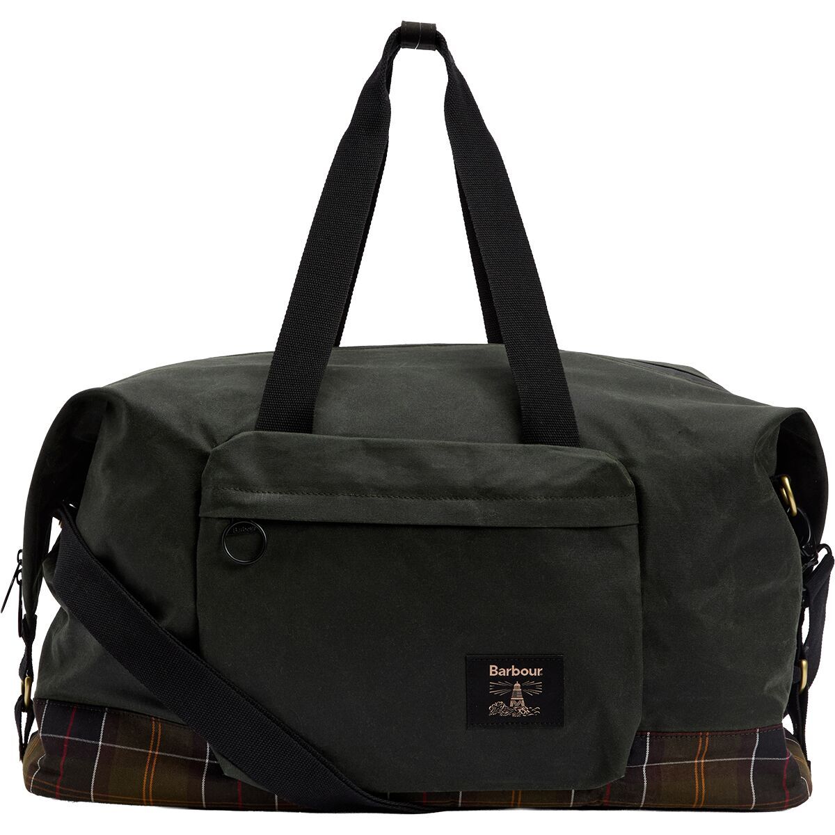 Image of Barbour Field Wax Holdall Sage/Classic, One Size