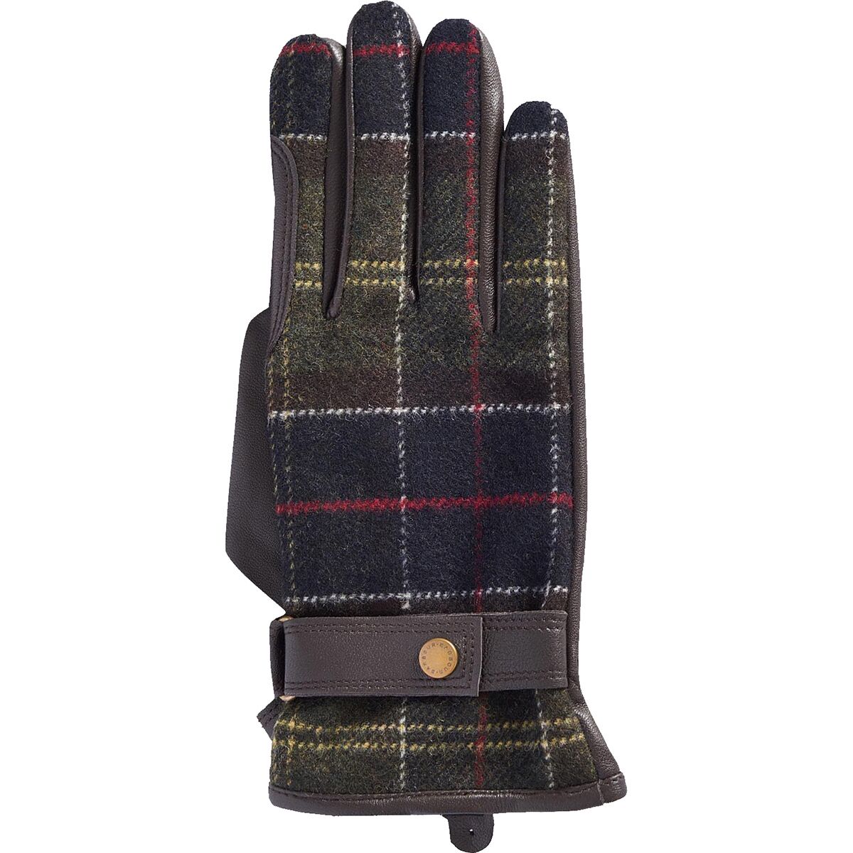 Image of Barbour Aubrey Tartan Glove - Women's Classic, L