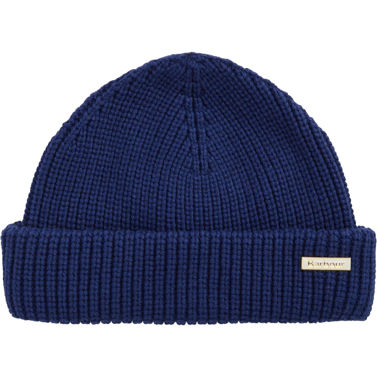 Image of Barbour Mosely Beanie Hat Inky Blue, One Size