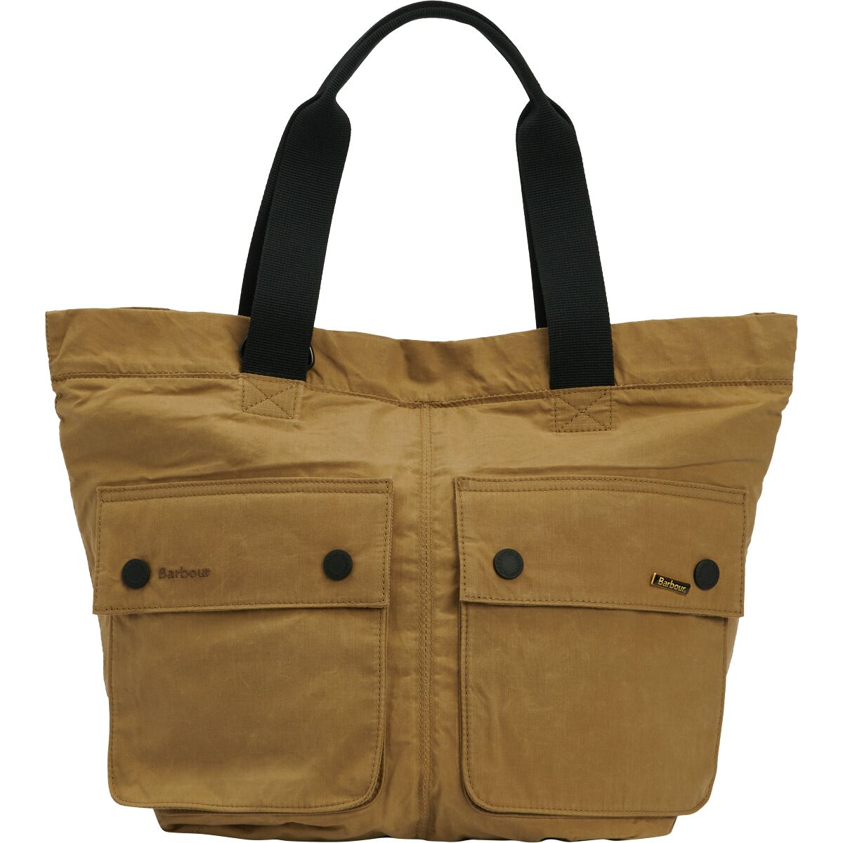 Image of Barbour Transport Carry All Tote Bag Golden Khaki, One Size